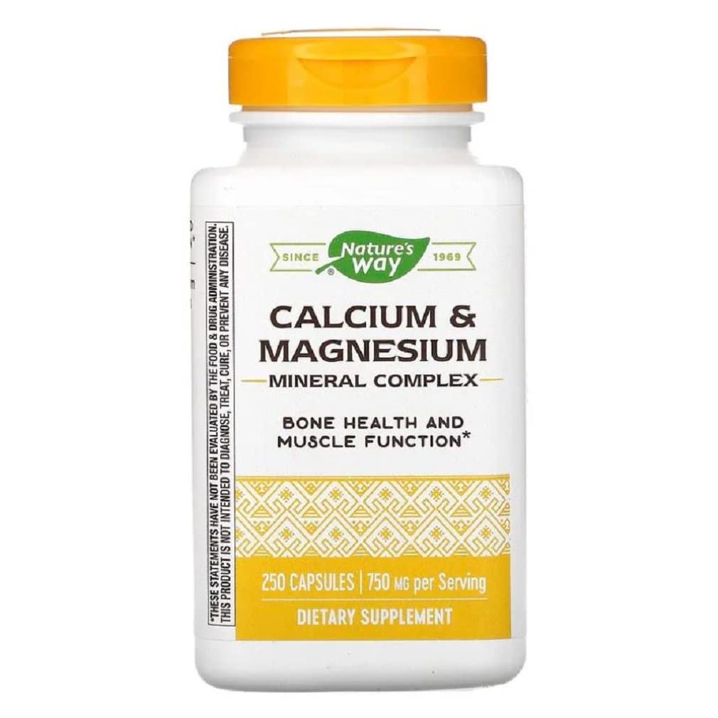 Nature's Way Calcium Magnesium 250 caps - The Oasis of Health