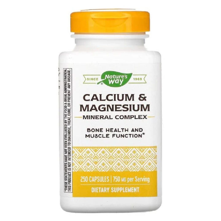 Nature's Way Calcium Magnesium 250 caps - The Oasis of Health