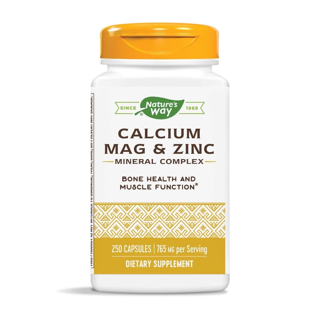 Nature's Way Calcium Magnesium & Zinc 250 Capsules - The Oasis of Health