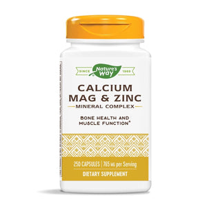 Nature's Way Calcium Magnesium & Zinc 250 Capsules - The Oasis of Health