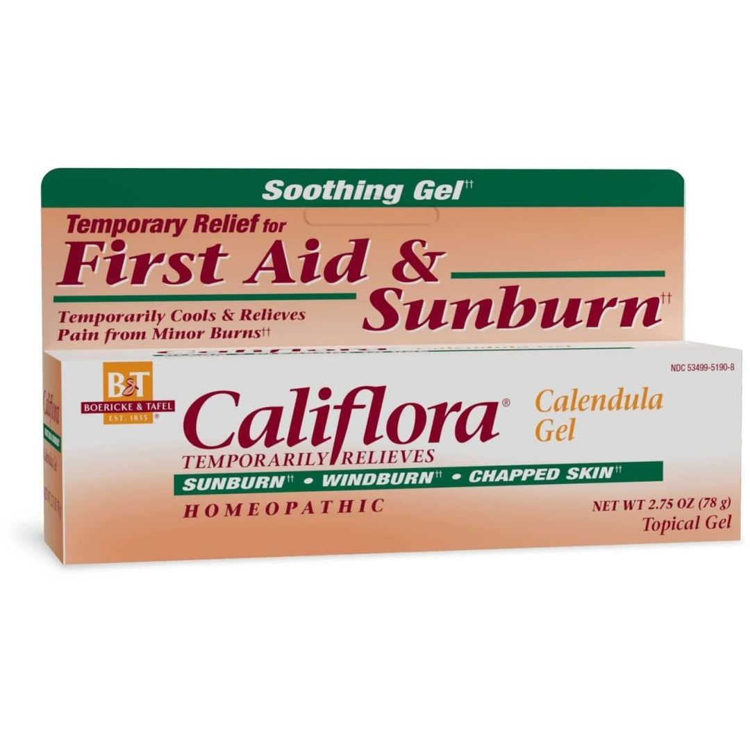 Nature's Way Califlora Calendula Gel, Temporarily Relieves Sunburn, Windburn & Chapped Skin??, 2.75 oz - The Oasis of Health