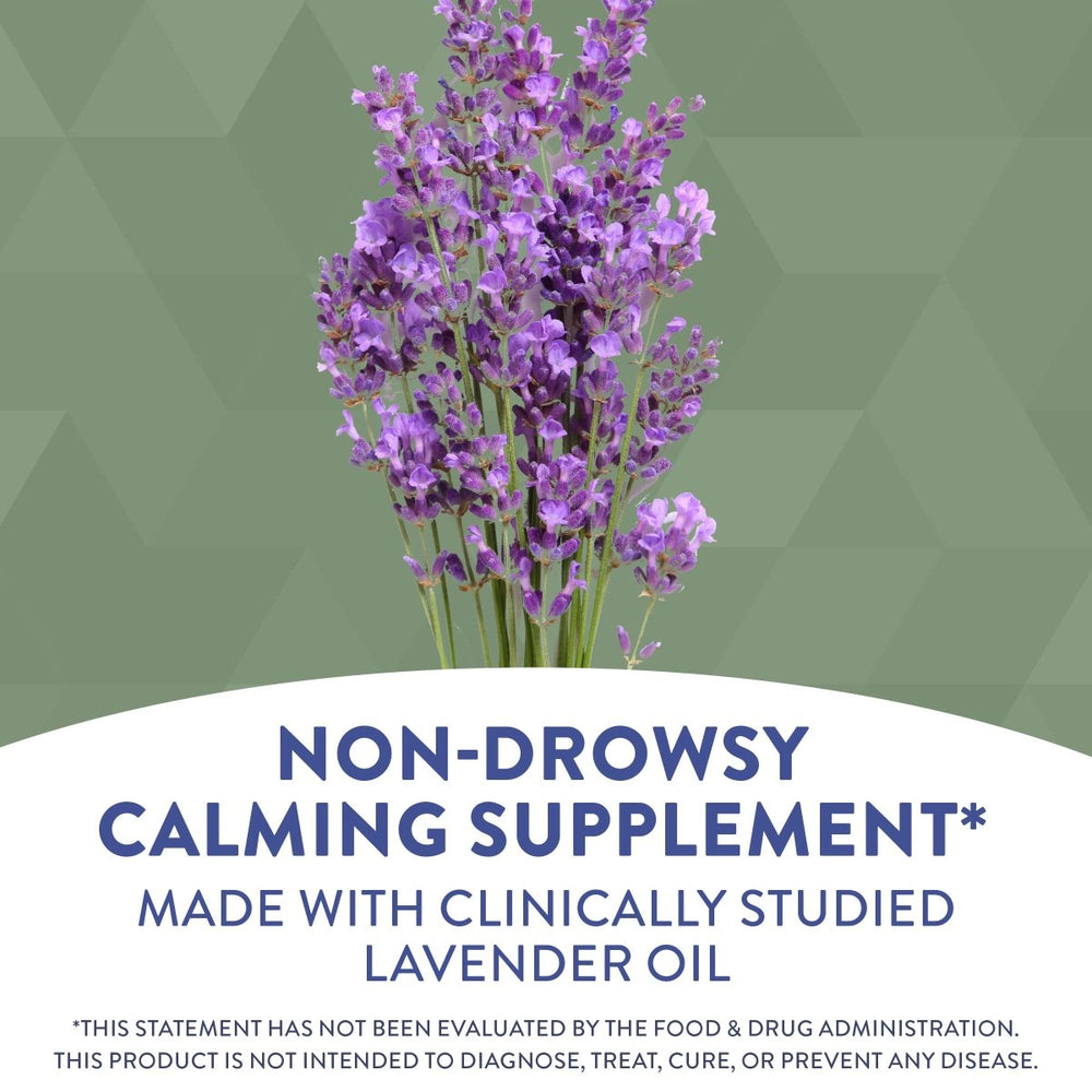 Nature's Way CalmAid, Non - Drowsy, Clinically Studied Lavender Supplement Helps Reduce Tension/Stress* - The Oasis of Health