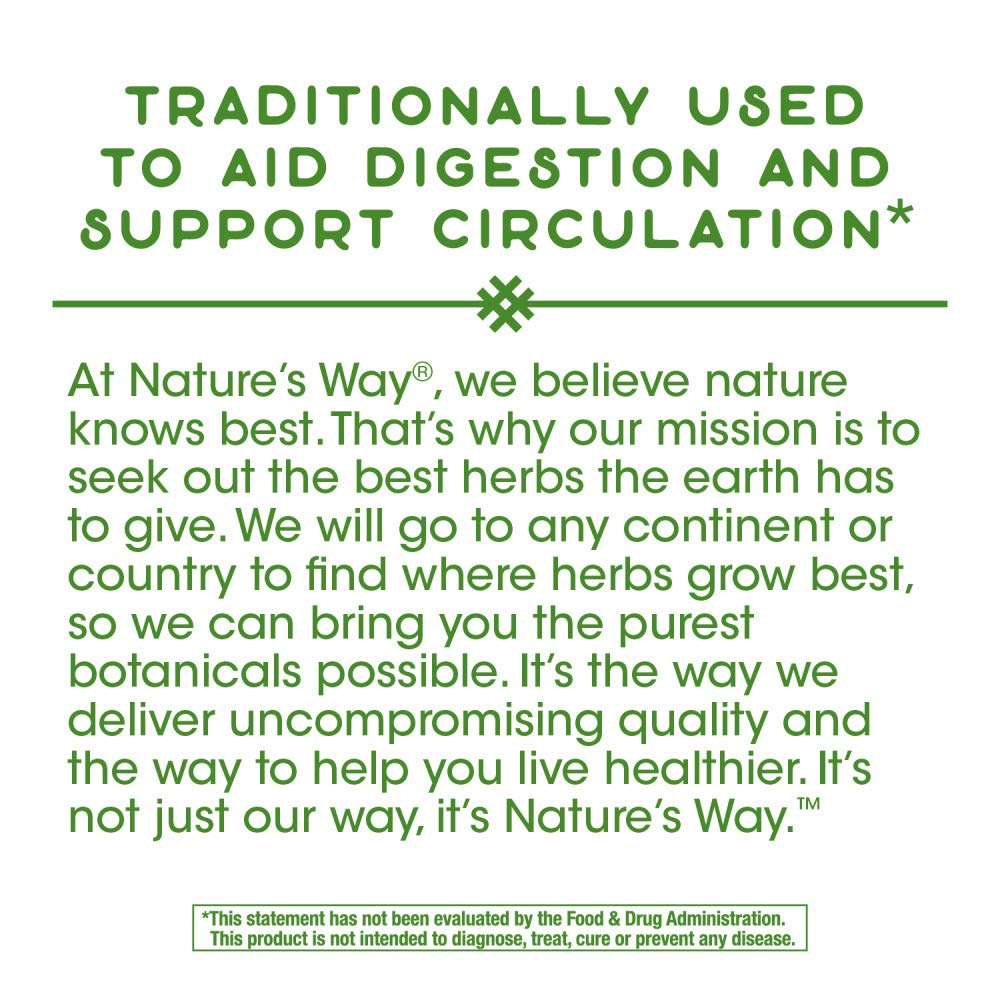 Nature's Way Cayenne Fruit - Natural Capsaicin Supplement for Circulatory and Digestive Health - 100 Vegetarian Capsules - The Oasis of Health