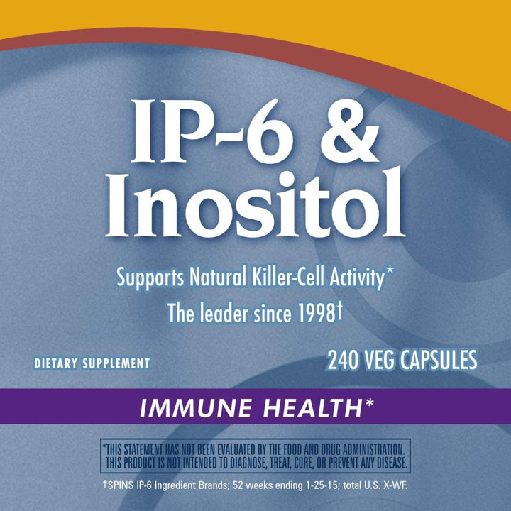 Nature's Way Cell Fort? IP - 6 & Inositol Supplement, Gluten - Free, Vegan, 240 Capsules - The Oasis of Health