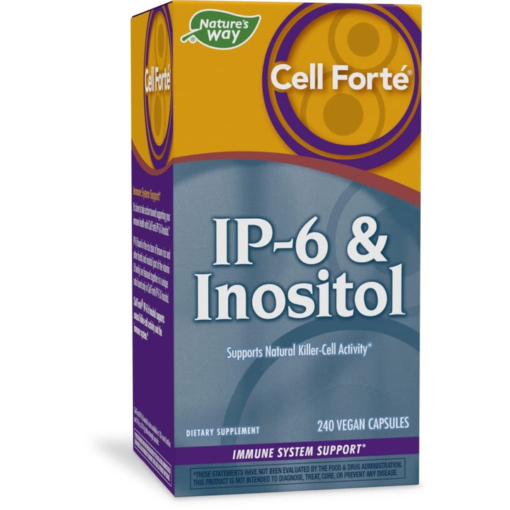 Nature's Way Cell Fort? IP - 6 & Inositol Supplement, Gluten - Free, Vegan, 240 Capsules - The Oasis of Health
