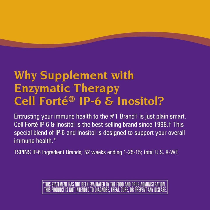 Nature's Way Cell Fort? IP - 6 & Inositol Supplement, Gluten - Free, Vegan, 240 Capsules - The Oasis of Health