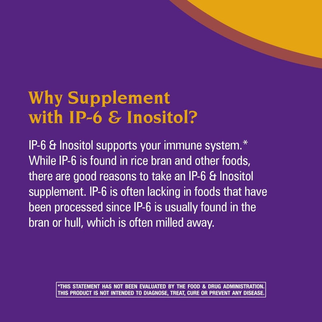 Nature's Way Cell Fort? IP - 6 & Inositol supports natural killer - cell activity*, 120 Vcaps - The Oasis of Health