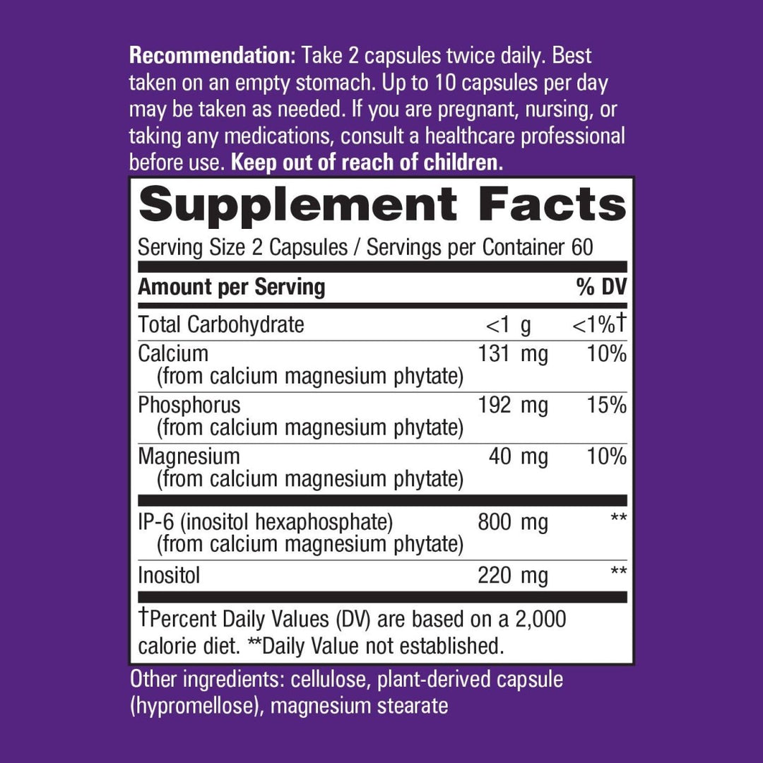 Nature's Way Cell Fort? IP - 6 & Inositol supports natural killer - cell activity*, 120 Vcaps - The Oasis of Health