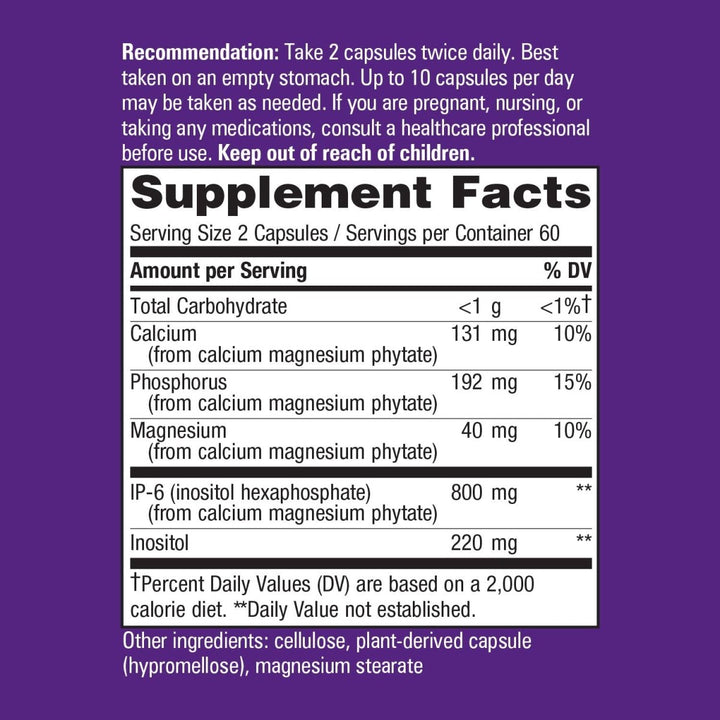 Nature's Way Cell Fort? IP - 6 & Inositol supports natural killer - cell activity*, 120 Vcaps - The Oasis of Health