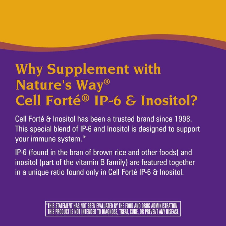 Nature's Way Cell Fort® IP - 6 & Inositol Ultra - Strength™ Citrus Flavored Powder - 14.6 Oz. - The Oasis of Health