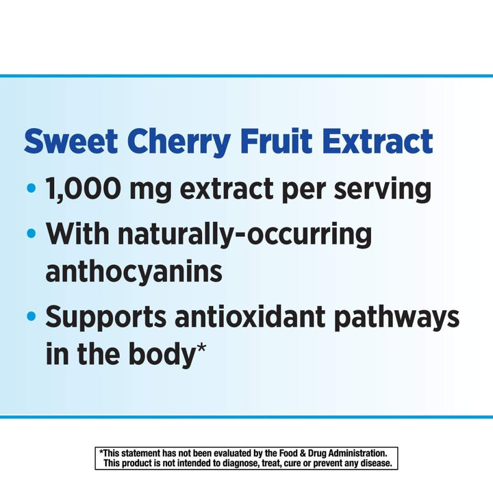 Nature's Way Cherry Fruit, Supports Antioxidant Pathways*, 1,000 mg Per Serving, 90 Capsules - The Oasis of Health