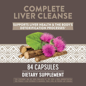 Nature's Way Complete Liver Cleanse, Supports Liver Health*, 84 Capsules - The Oasis of Health