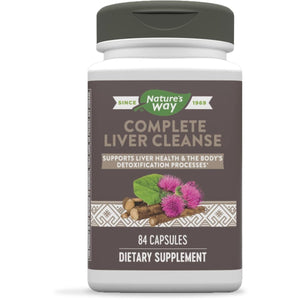 Nature's Way Complete Liver Cleanse, Supports Liver Health*, 84 Capsules - The Oasis of Health