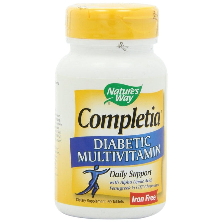 NATURE'S WAY, Completia Diabetic - 60 tabs - The Oasis of Health