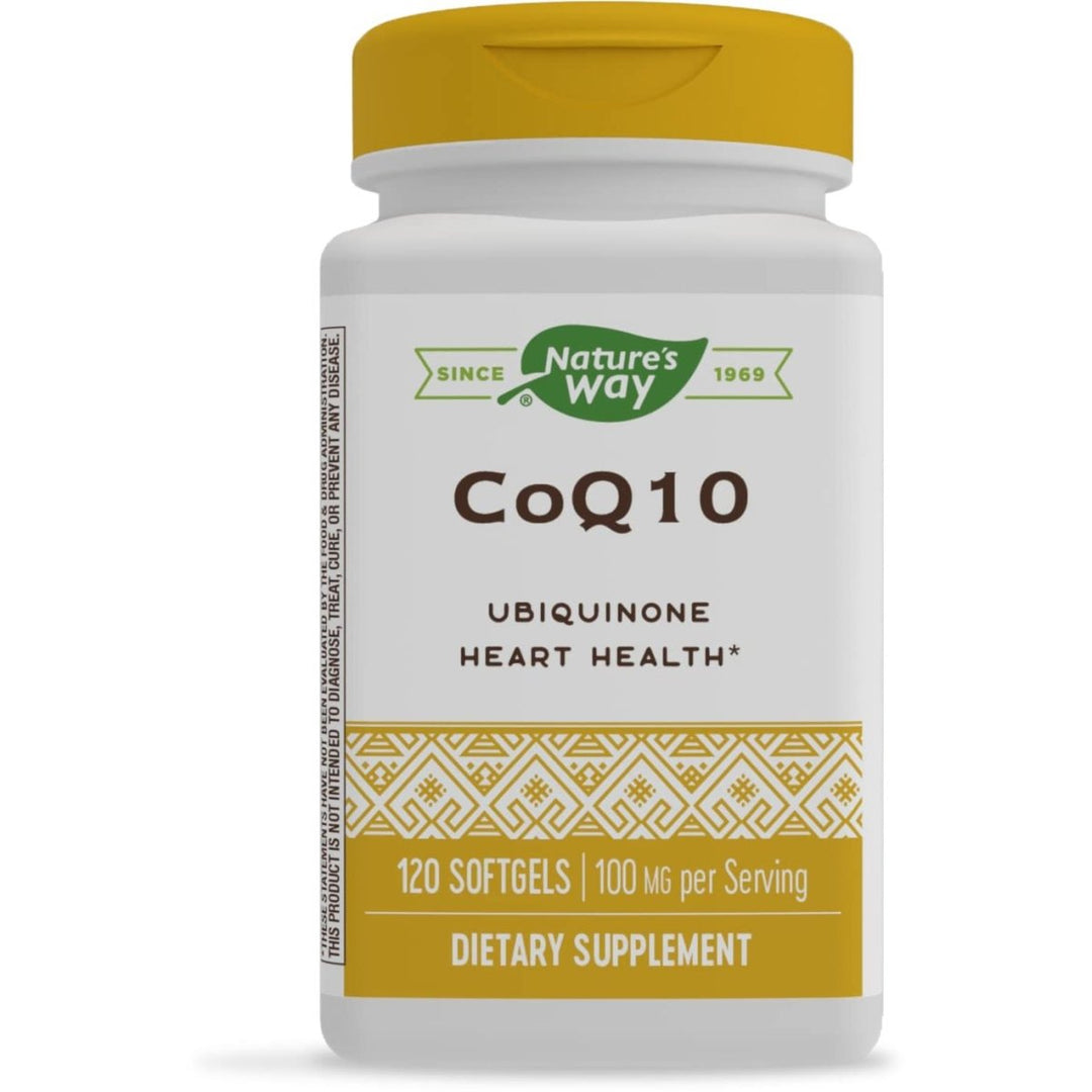 Nature's Way CoQ10 100 mg Ubiquinone - 120 Softgels - The Oasis of Health