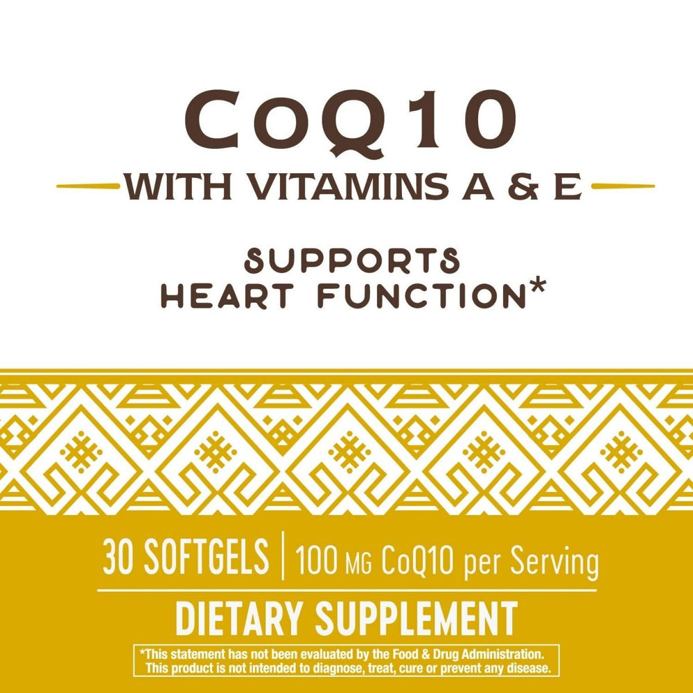 Nature's Way CoQ10 100 mg - The Oasis of Health