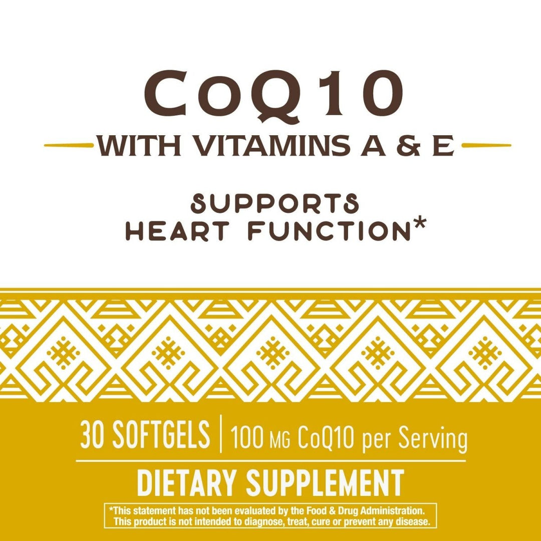 Nature's Way CoQ10 100 mg - The Oasis of Health