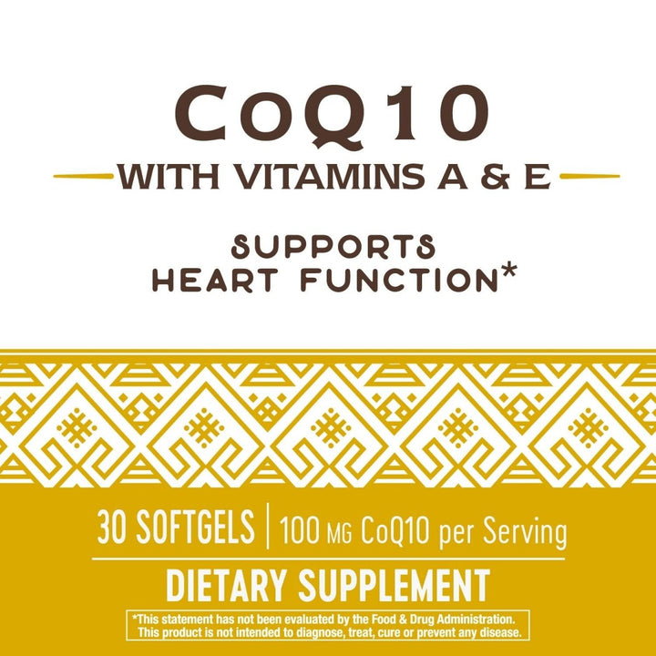 Nature's Way CoQ10 100 mg - The Oasis of Health