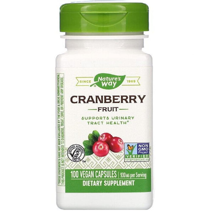 Nature's Way Cranberry Fruit, 465 Mg, 100 Cap - The Oasis of Health