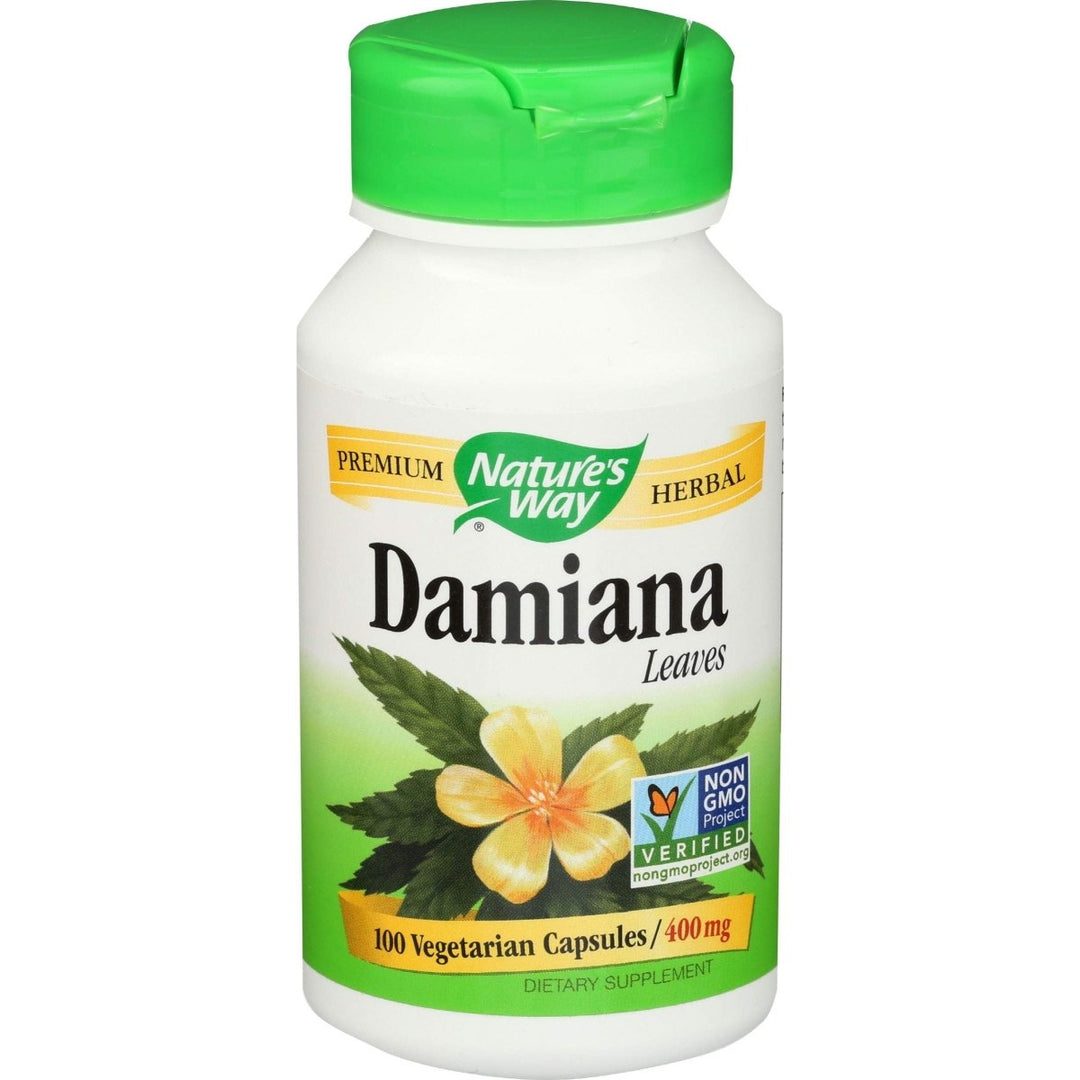 Nature's Way Damiana Leaves - 100 Count - The Oasis of Health