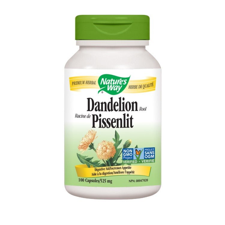 Nature's Way Dandelion Root 100 Vcaps - The Oasis of Health