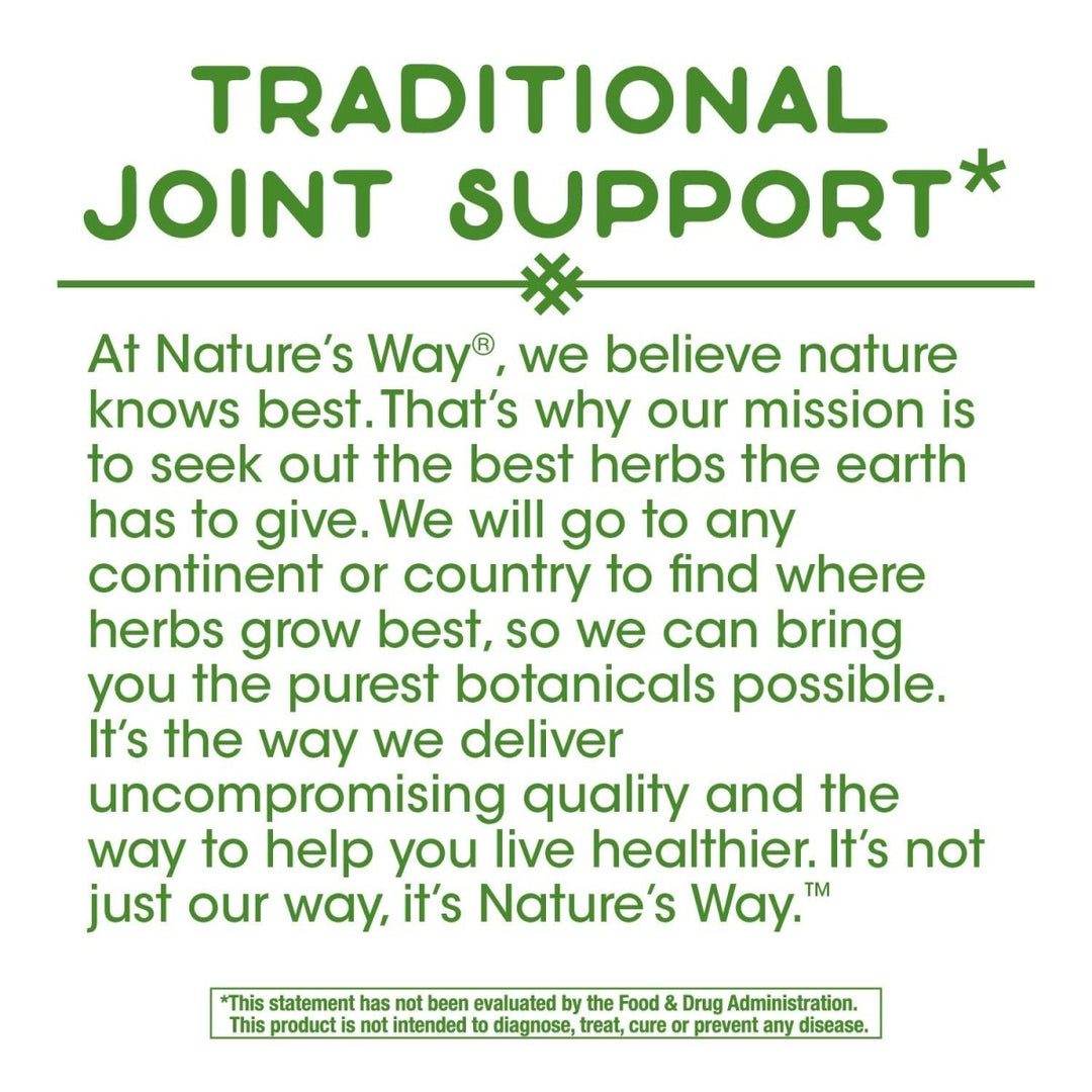 Nature's Way Devil?s Claw Secondary Root 480 mg 100 Vcaps - The Oasis of Health