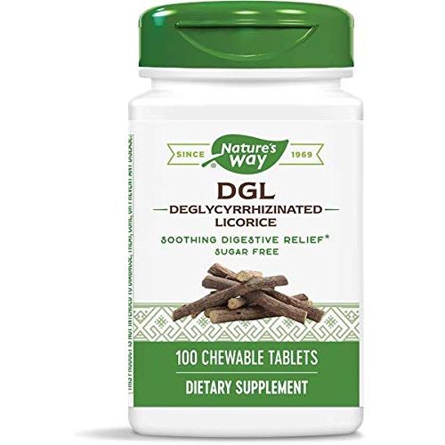 Nature's Way, DGL (Without Fructose), 100 Chewable Tablets - The Oasis of Health