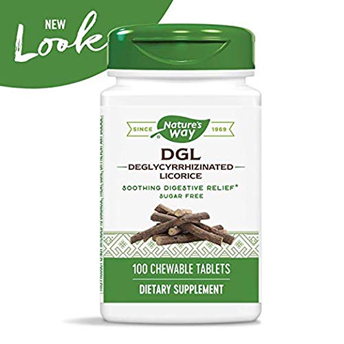 Nature's Way, DGL (Without Fructose), 100 Chewable Tablets - The Oasis of Health