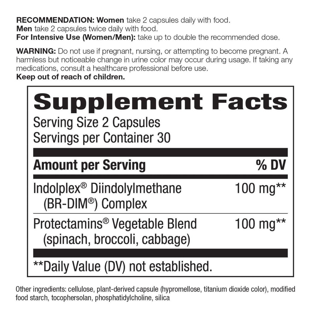 Nature's Way DIM - Plus - Diindolylmethane Vegetarian Capsules, 60 - Count - The Oasis of Health