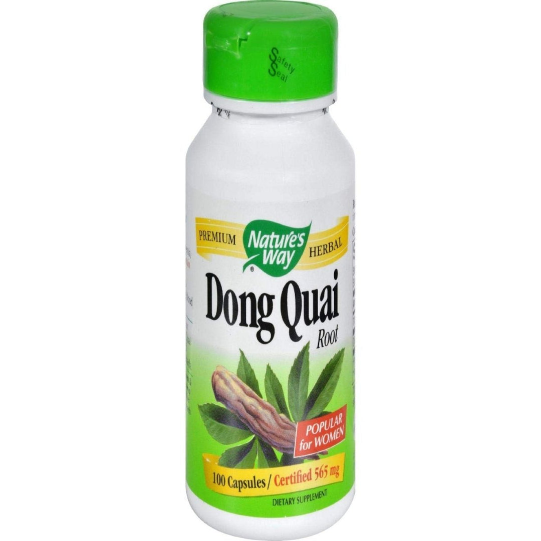 Nature's Way Dong Quai Root - Herbal Support for Women's Health - 100 Capsules / 565 mg - The Oasis of Health