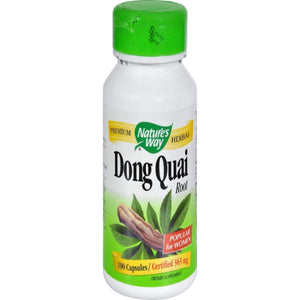 Nature's Way Dong Quai Root - Herbal Support for Women's Health - 100 Capsules / 565 mg - The Oasis of Health