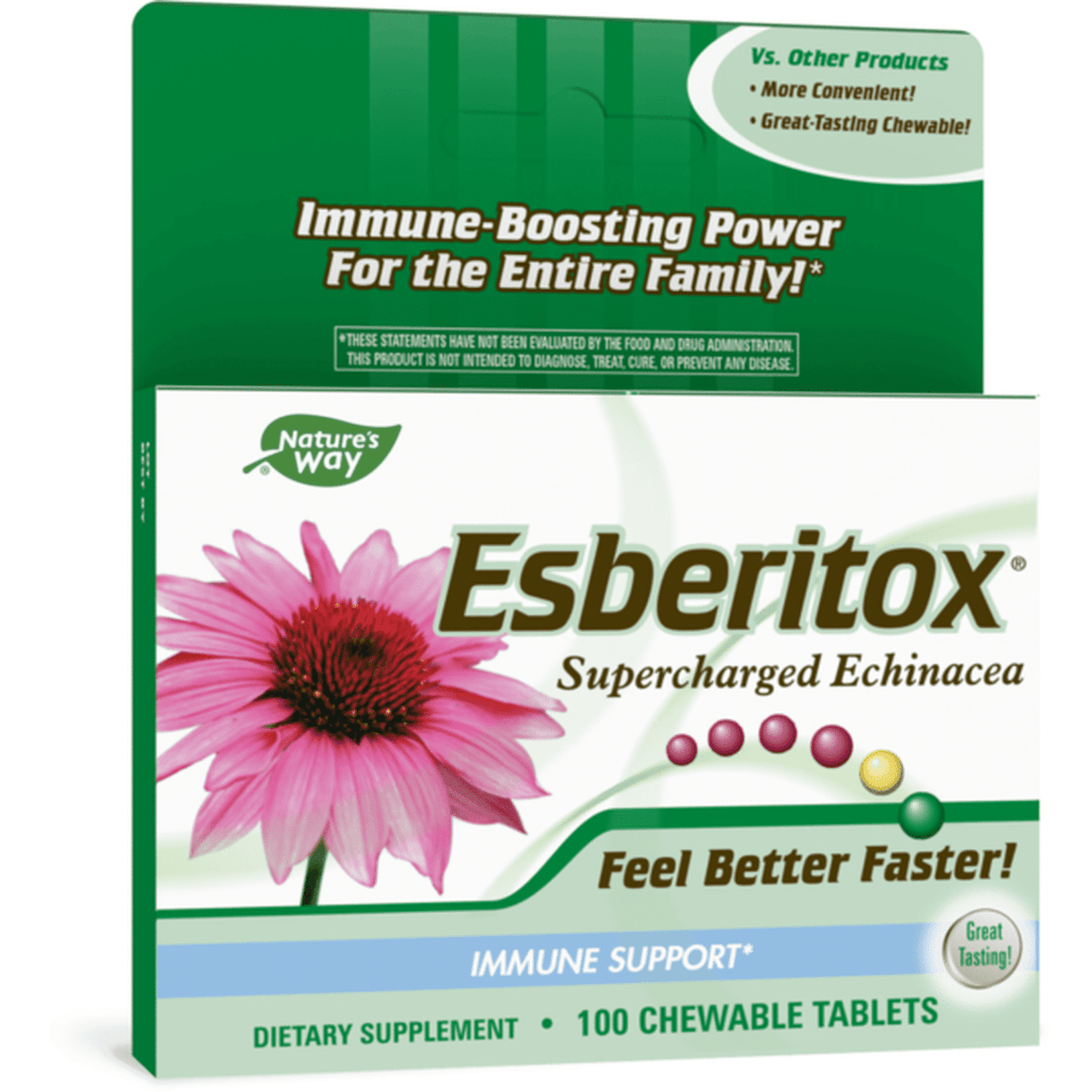Nature's Way Esberitox 100 Chewables - The Oasis of Health