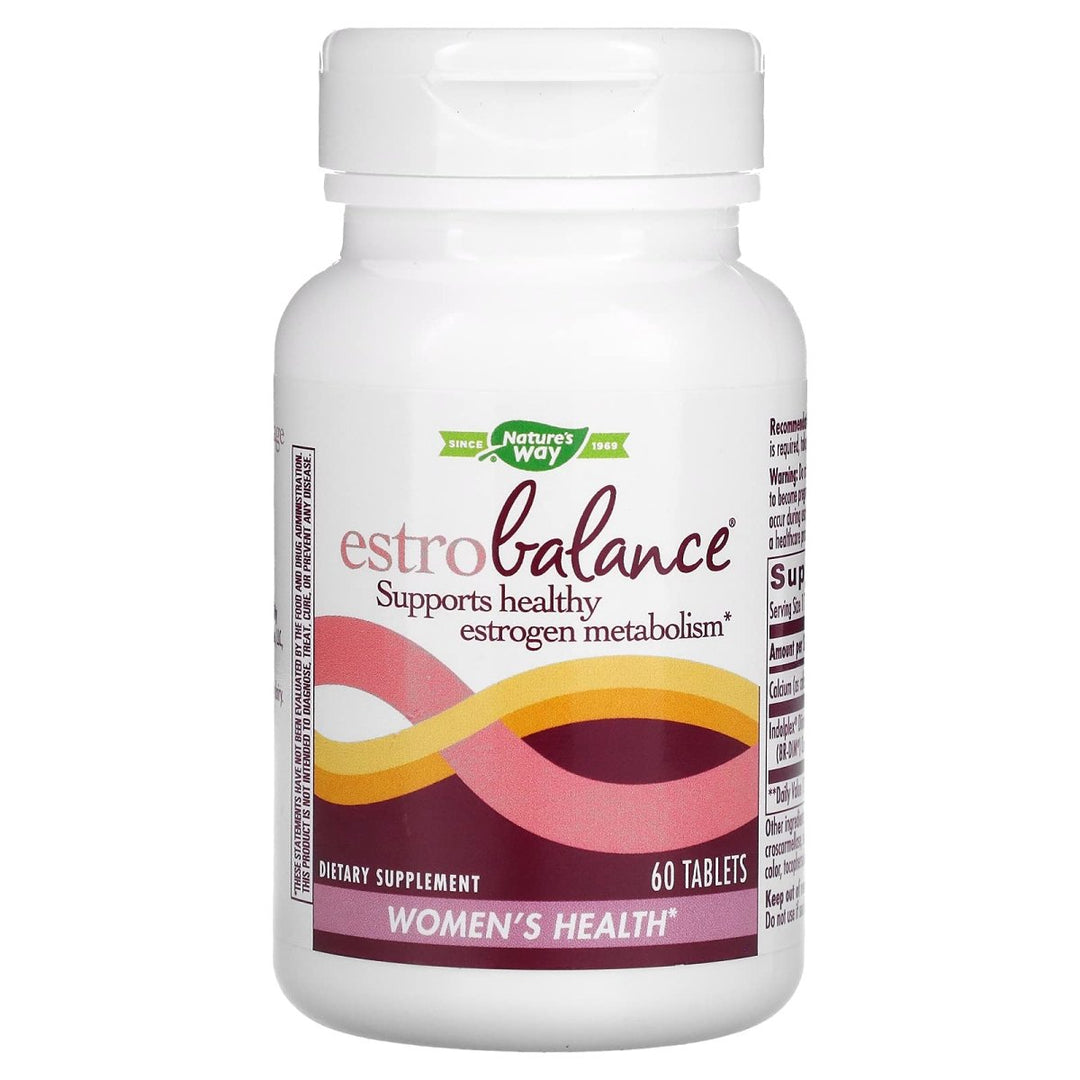 Nature's Way Estrobalance with Absorbable Br - dim, Supports Healthy Estrogen Metabolism, 60 Count, 60 Count - The Oasis of Health