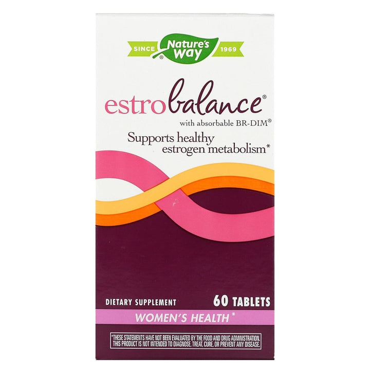 Nature's Way Estrobalance with Absorbable Br - dim, Supports Healthy Estrogen Metabolism, 60 Count, 60 Count - The Oasis of Health