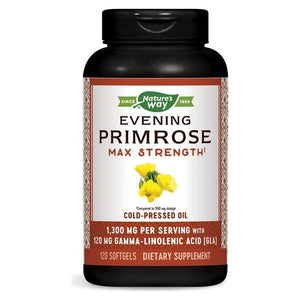 Nature's Way Evening Primrose Oil Max Strength 60 Softgels - 3 Pack - The Oasis of Health