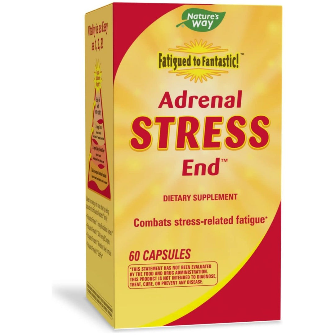 Nature's Way Fatigued to Fantastic! Adrenal Stress - End 60 Capsules - The Oasis of Health