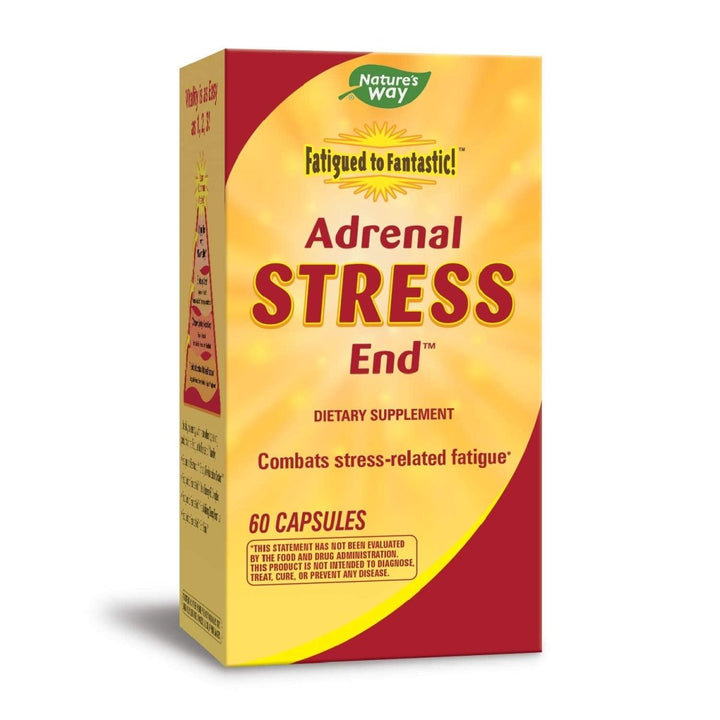 Nature's Way Fatigued to Fantastic! Adrenal Stress - End 60 Capsules - The Oasis of Health