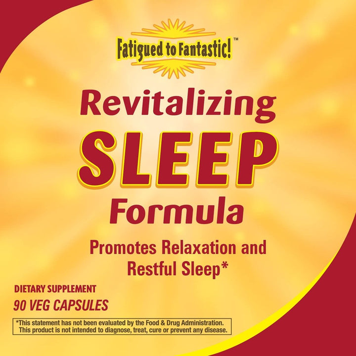 Nature's Way Fatigued to Fantastic! Revitalizing Sleep Formula - 90 Capsules - The Oasis of Health
