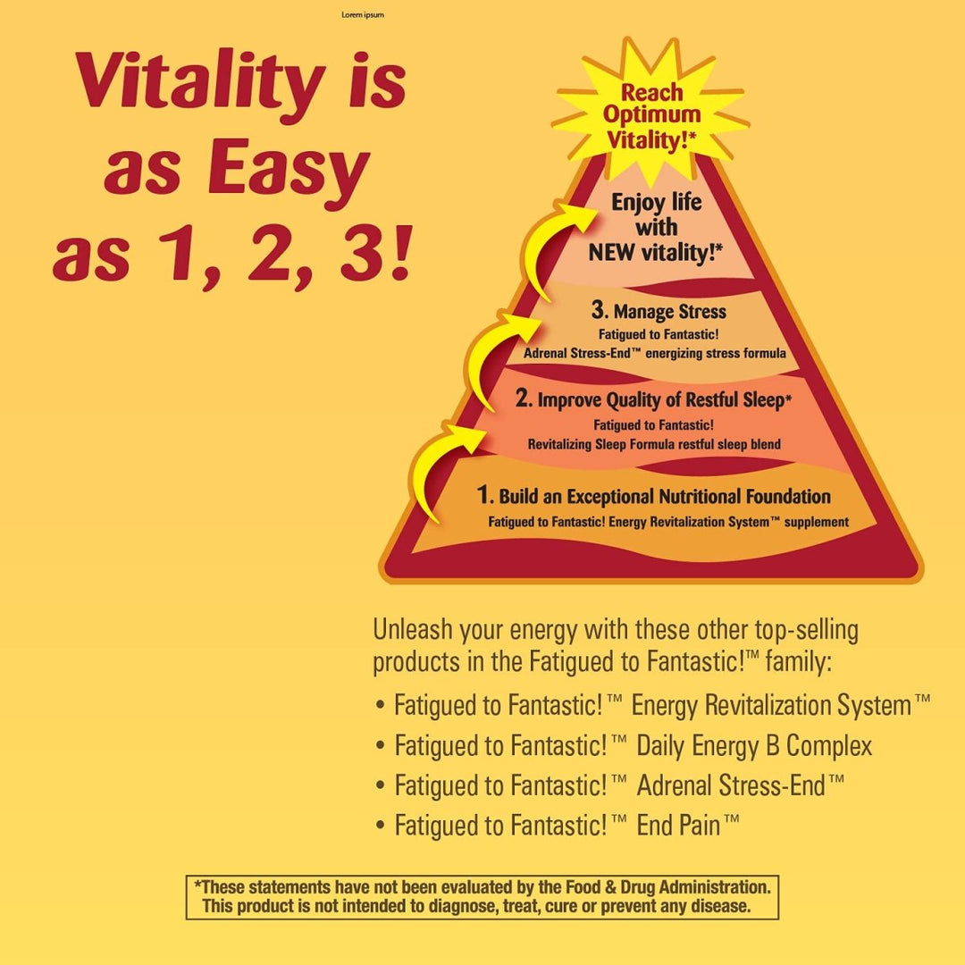 Nature's Way Fatigued to Fantastic! Revitalizing Sleep Formula - 90 Capsules - The Oasis of Health