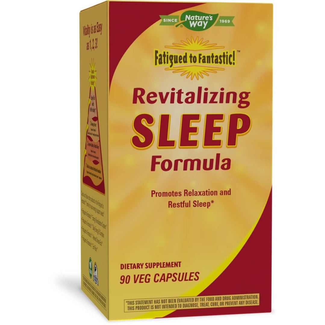 Nature's Way Fatigued to Fantastic! Revitalizing Sleep Formula - 90 Capsules - The Oasis of Health