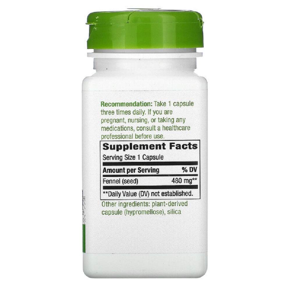 Nature'S Way Fennel Seed 100 Cap - The Oasis of Health