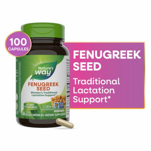Nature's Way Fenugreek Seed 100 Vcaps - 2 Pack - The Oasis of Health