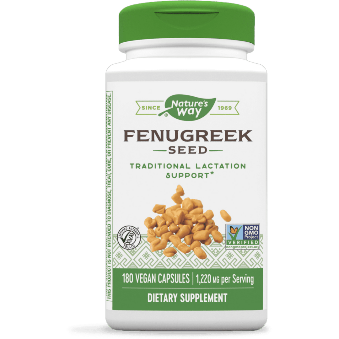 Nature's Way Fenugreek Seed 180 Vcaps - The Oasis of Health