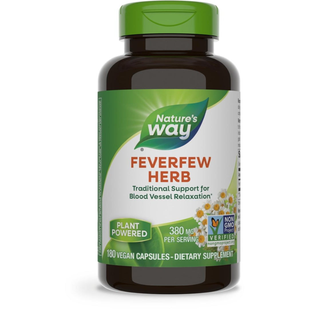 Nature's Way Feverfew 180 Vcaps - The Oasis of Health