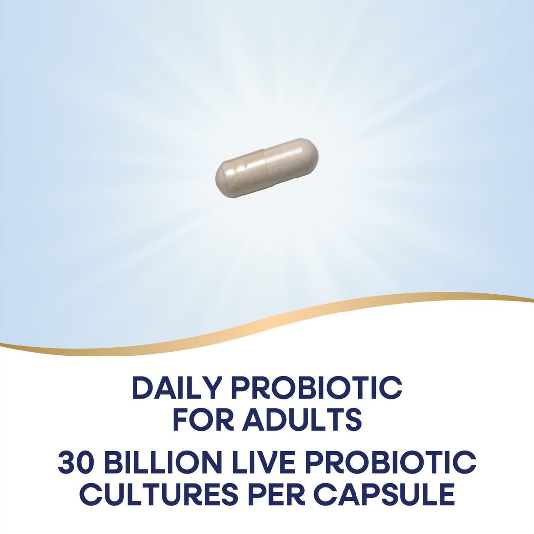 Nature's Way Fortify Daily Probiotic + Prebiotic for Men and Women, 30 Billion Live Cultures, Digestive and Immune Health Support* Supplement, 30 Capsules (Packaging May Vary) - The Oasis of Health