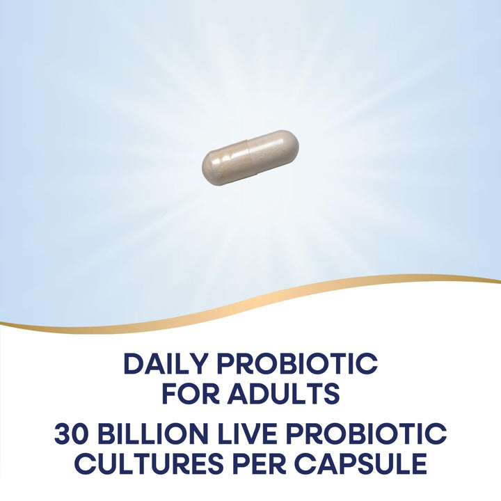 Nature's Way Fortify Daily Probiotic + Prebiotic for Men and Women, 30 Billion Live Cultures, Digestive and Immune Health Support* Supplement, 30 Capsules (Packaging May Vary) - The Oasis of Health