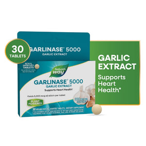 Nature's Way Garlinase 5000 30 Tablets - The Oasis of Health