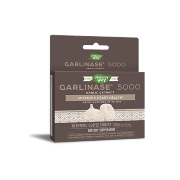 Nature's Way Garlinase 5000 30 Tablets - The Oasis of Health