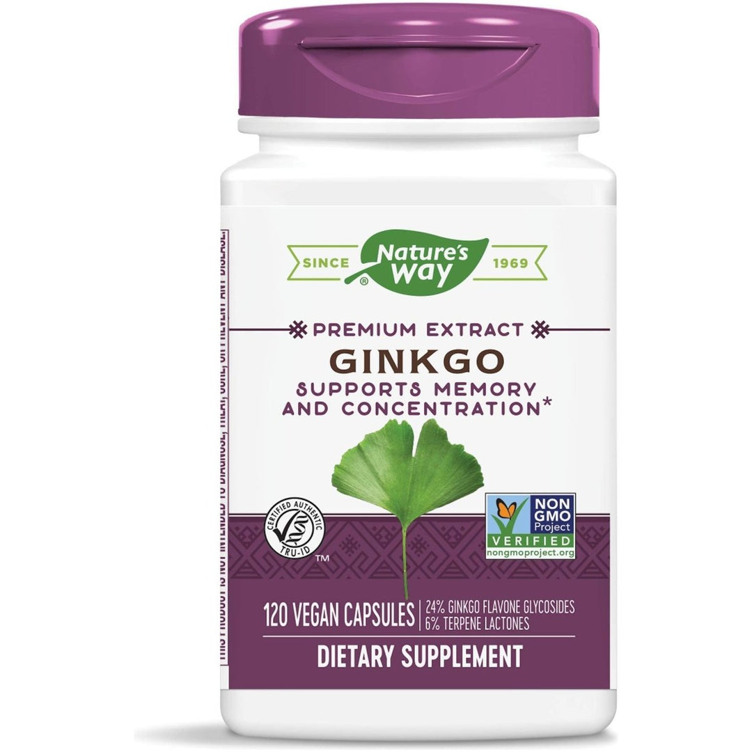 Nature's Way Ginkgo Extract 120 Vcaps - The Oasis of Health