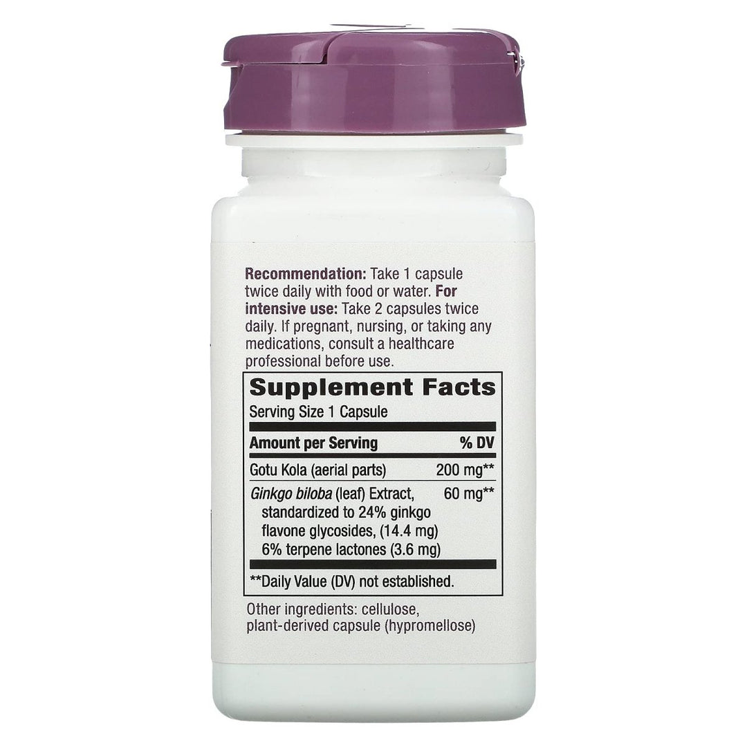 Nature's Way Ginkgo Extract ( 1x60 Cap) - The Oasis of Health